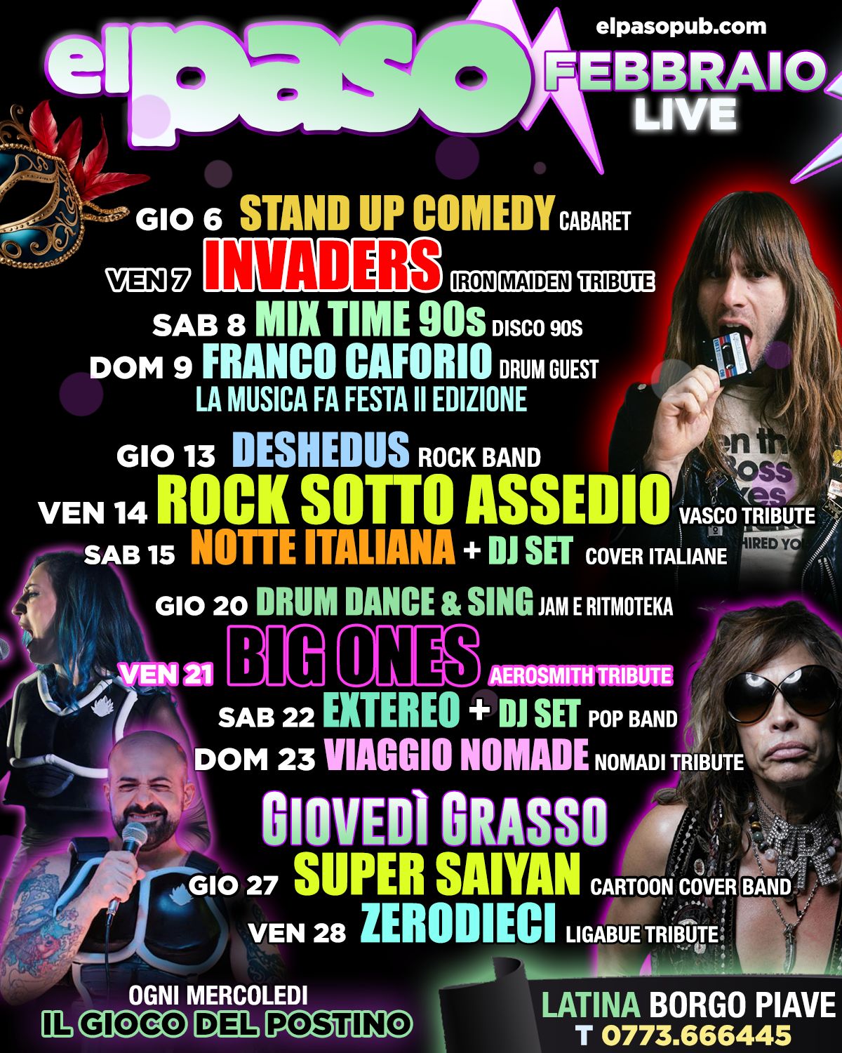 Programma LIVE Febbraio 25